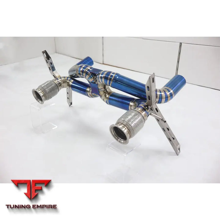 LAMBORGHINI HURACAN EVO/STO EURO6 5.2 V10 TITANIUM CATBACK RAZOR EXHAUST WITHOUT VALVES