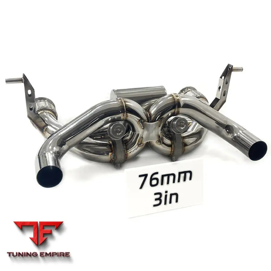 LAMBORGHINI HURACAN EVO STO STAINLESS STEEL CATBACK RAZOR EXHAUST