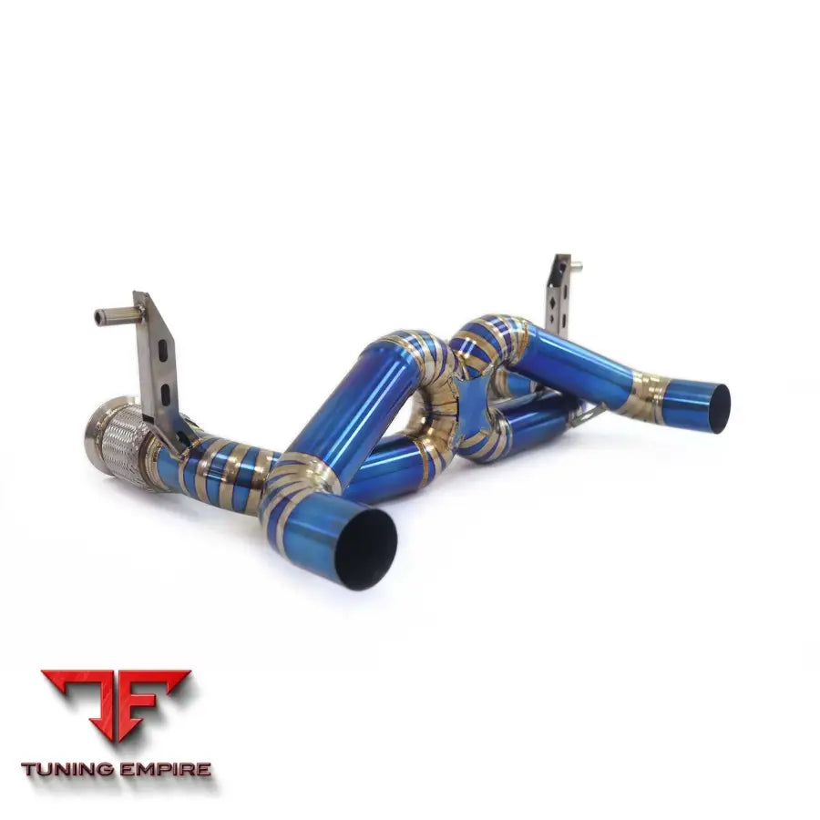 LAMBORGHINI HURACAN EVO STO TITANIUM CATBACK RAZOR EXHAUST PIPE WITHOUT VALVE