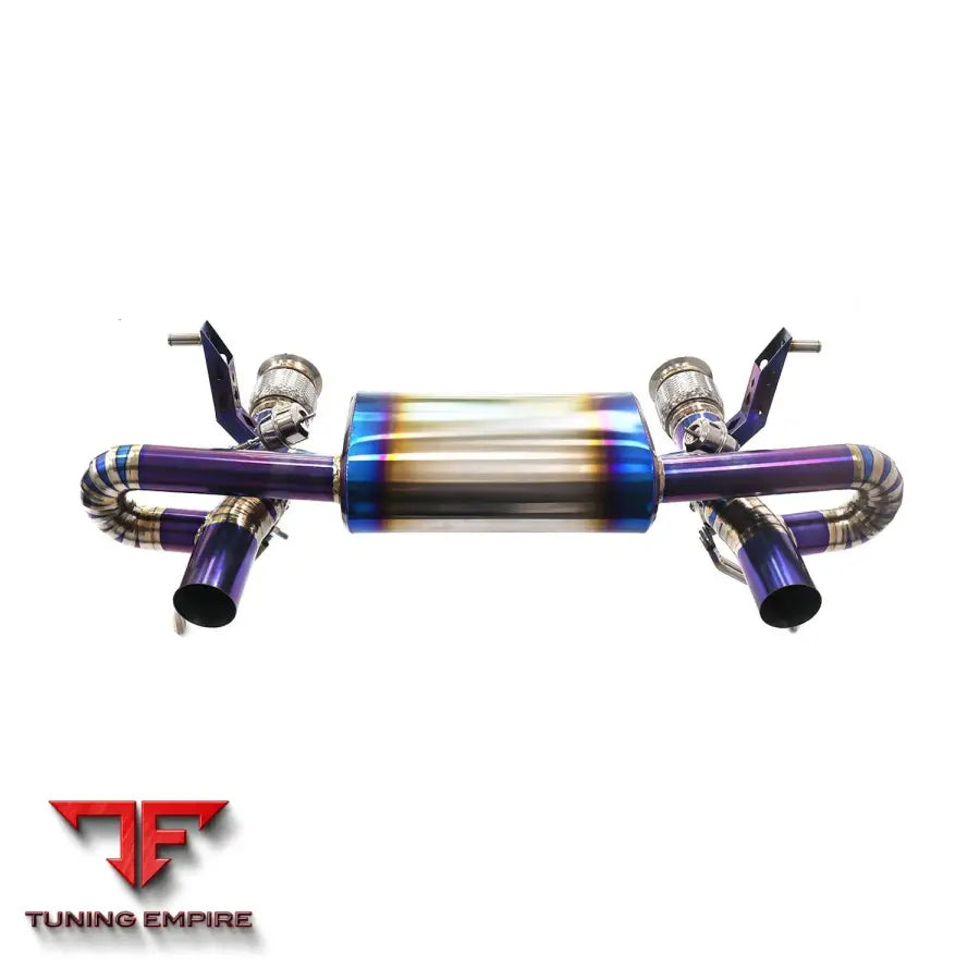 LAMBORGHINI HURACAN EVO TITANIUM CATBACK RAZOR EXHAUST WITH MUFFLER VALVE