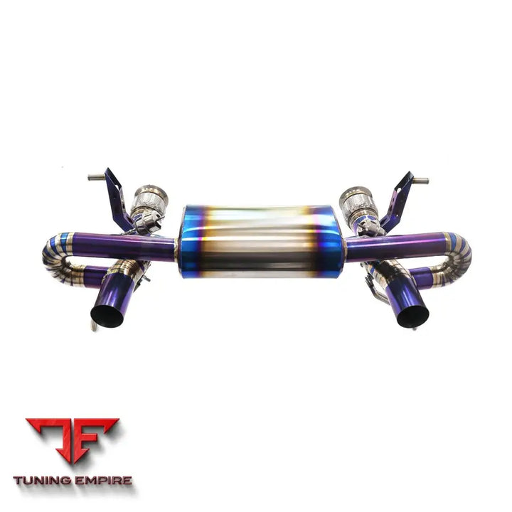 LAMBORGHINI HURACAN EVO TITANIUM CATBACK RAZOR EXHAUST WITH MUFFLER VALVE