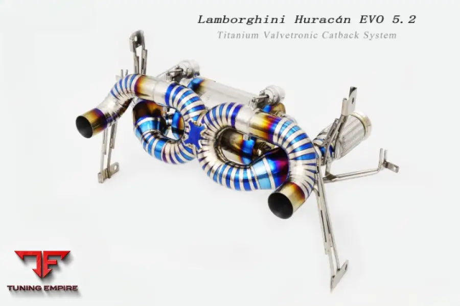Lamborghini Huracan Evo Titanium Valvetronic Exhaust System