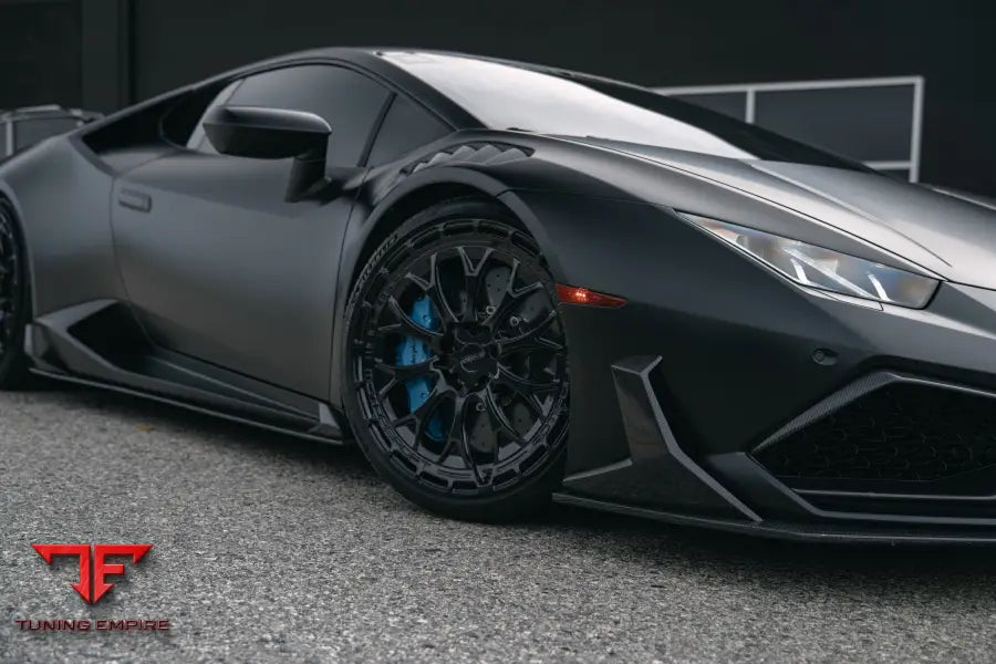 LAMBORGHINI HURACAN FORGED WHEELS AND EXHAUST SYSTEM