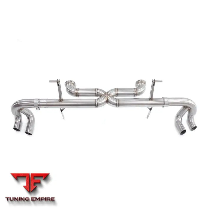 LAMBORGHINI HURACAN LP580 LP610 STAINLESS STEEL CATBACK RAZOR EXHAUST WITHOUT VALVE