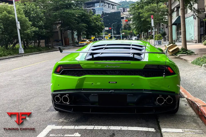 LAMBORGHINI HURACAN LP610 AO STYLE CARBON FIBER REAR DIFFUSER BSD