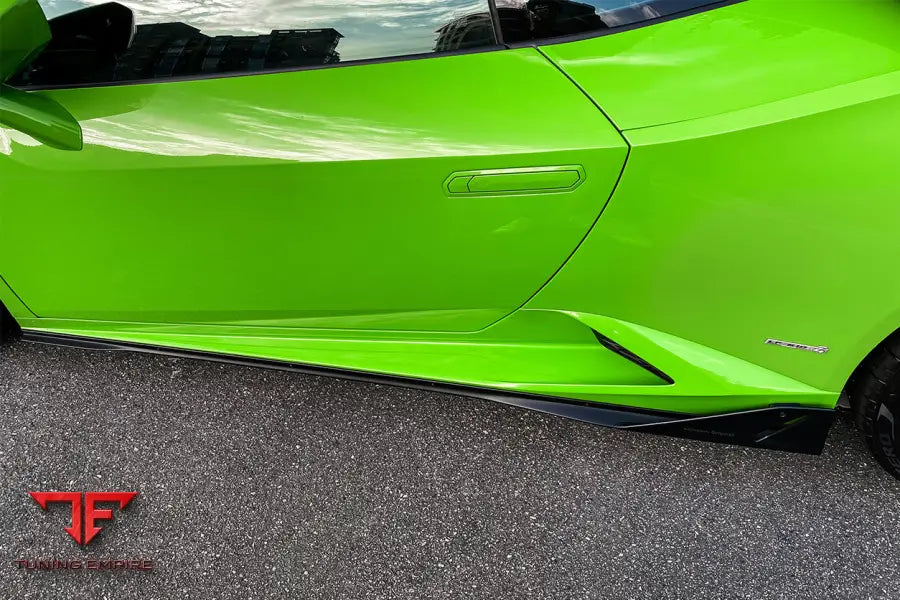 LAMBORGHINI HURACAN LP610&LP580 AO STYLE CARBON FIBER SIDE SKIRTS UNDER BOARD BSD
