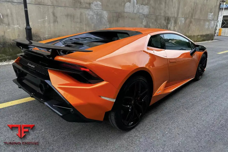LAMBORGHINI HURACAN LP610 & LP580 CONVERT TECNICA STYLE REAR BUMPER (NEED TO CHANGE EXEHAUST SYSTEM) BSD