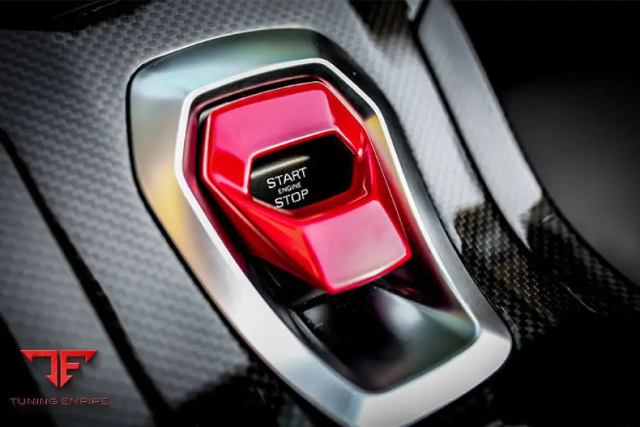 LAMBORGHINI HURACAN LP610 & LP580 & EVO AUTOCLAVE CARBON FIBER CENTER CONSOLE BORDER TRIM BSD