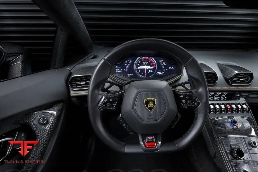 LAMBORGHINI HURACAN LP610 & LP580 & EVO OEM STYLE AUTOCLAVE CARBON FIBER DOOR HANDLE BSD