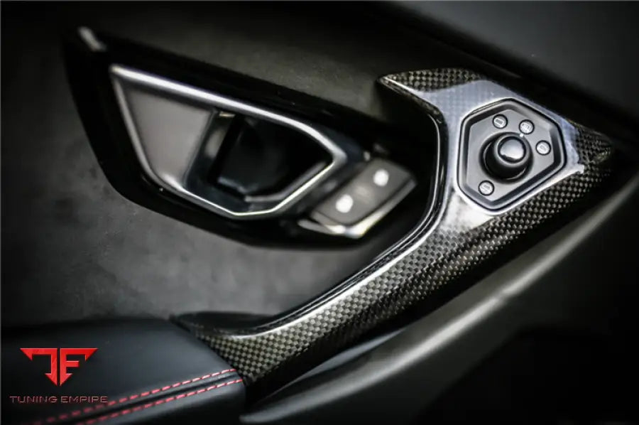 LAMBORGHINI HURACAN LP610 & LP580 & EVO AUTOCLAVE CARBON FIBER DOOR HANDLE BSD