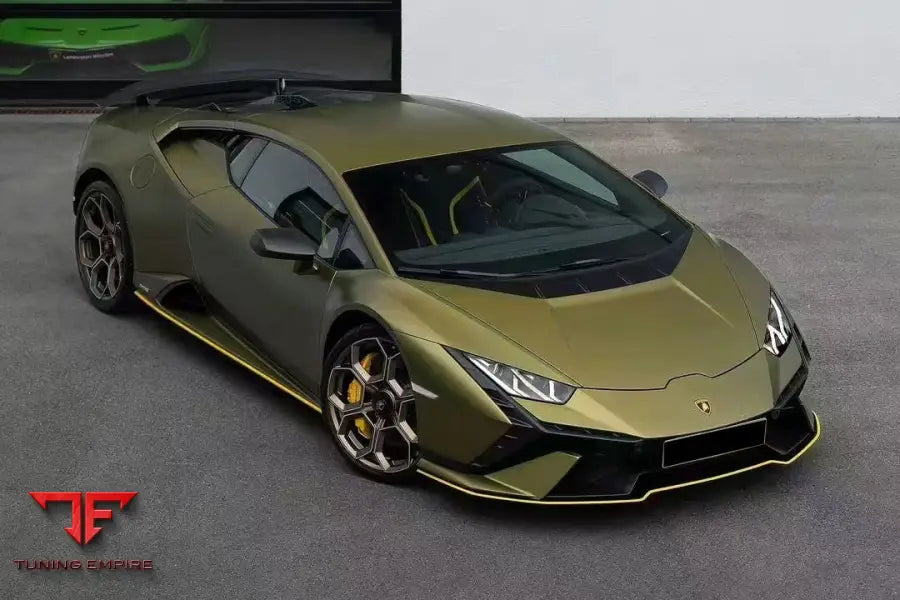 LAMBORGHINI HURACAN LP610 & LP580 & EVO CONVERT TECNICA STYLE DRY CARBON FIBER HOOD BSD