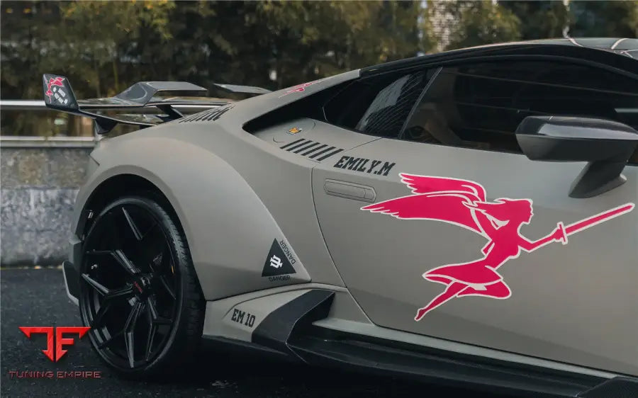 LAMBORGHINI HURACAN LP610 & LP580 & EVO COUPE ONLY BKSSII STYLE REAR WIDE FENDER FLARE BSD