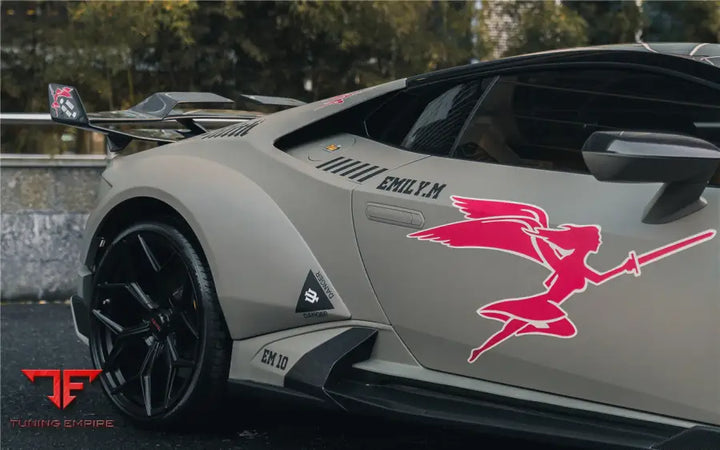 LAMBORGHINI HURACAN LP610 & LP580 & EVO COUPE ONLY BKSSII STYLE REAR WIDE FENDER FLARE BSD