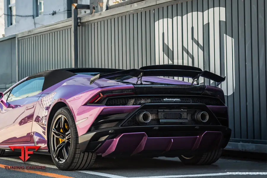 LAMBORGHINI HURACAN LP610 & LP580 & EVO COUPE ONLY BKSSII STYLE REAR WIDE FENDER FLARE (Copy) BSD