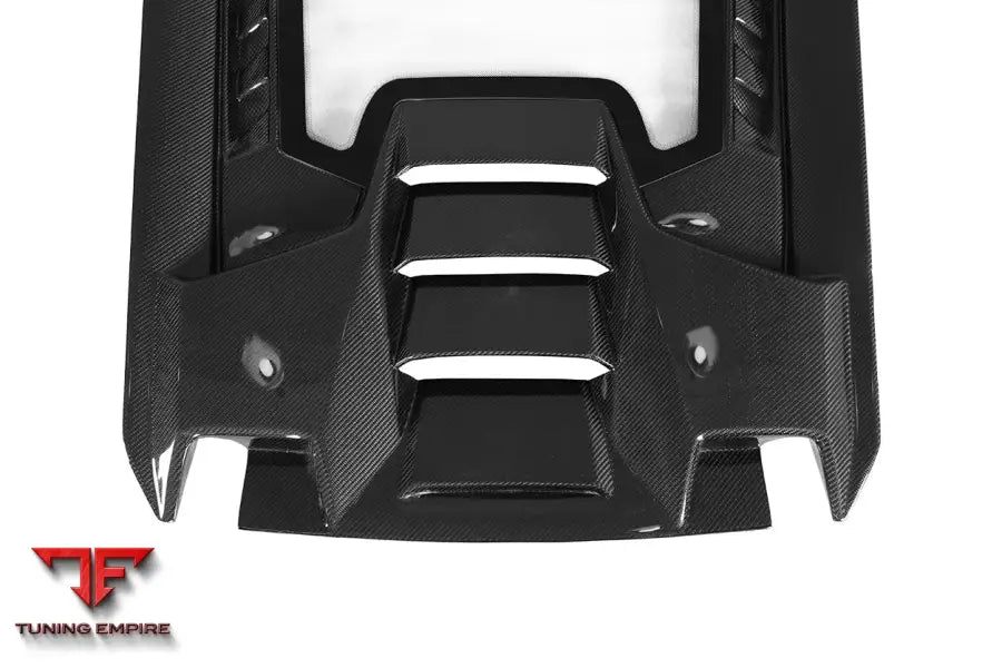 LAMBORGHINI HURACAN LP610 & LP580 & EVO COUPE PERFORMANTE STYLE CARBON FIBER SPOILER WING AND ENGINE HOOD BSD