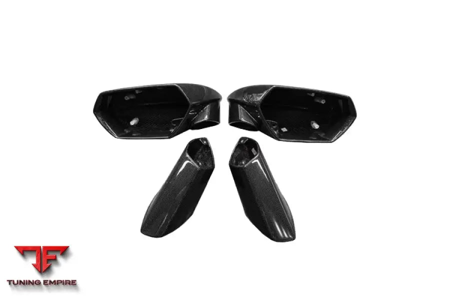 LAMBORGHINI HURACAN LP610 & LP580 & EVO & STO & PERFORMANTE AUTOCLAVE CARBON FIBER MIRROR HOUSING REPALCEMENT BSD
