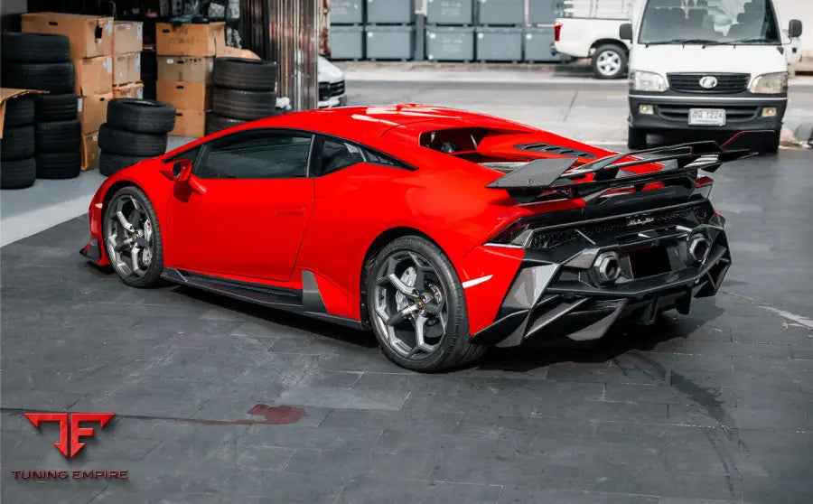 LAMBORGHINI HURACAN LP610 & LP580 & EVO & STO & TECNICA BKSSII STYLE SIDE SKIRTS BSD