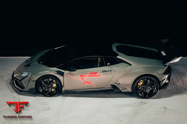 LAMBORGHINI HURACAN LP610 & LP580 & EVO & STO & TECNICA BKSSII STYLE SIDE SKIRTS BSD