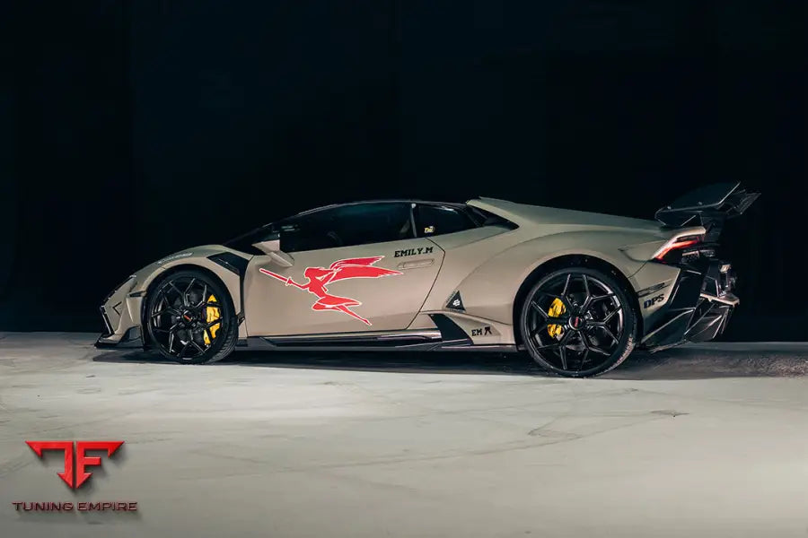 LAMBORGHINI HURACAN LP610 & LP580 & EVO & STO & TECNICA BKSSII STYLE SIDE SKIRTS BSD