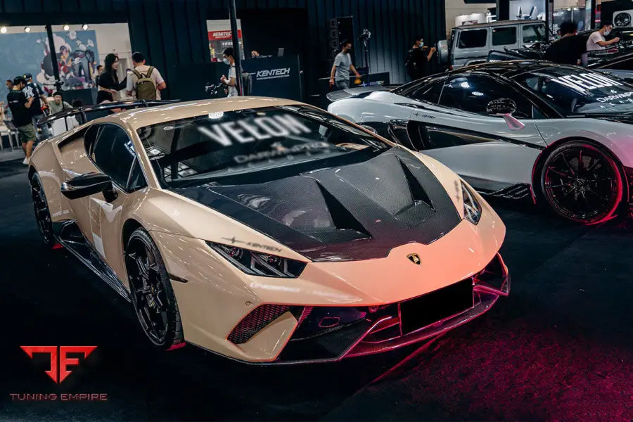 LAMBORGHINI HURACAN LP610 & LP580 & EVO & STO & TECNICA PEVO STYLE SIDE SKIRTS BSD