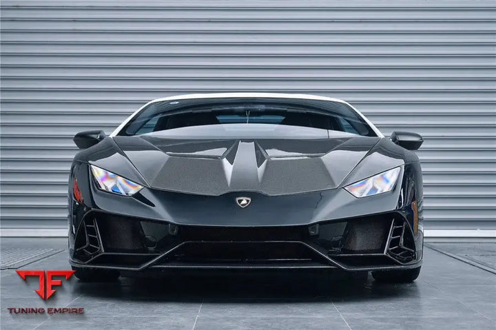 LAMBORGHINI HURACAN LP610 & LP580 & EVO & TECNICA EVO-4WD STYLE PARTIAL CARBON FRONT BUMPER BSD