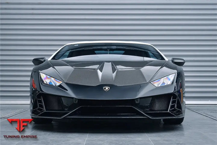 LAMBORGHINI HURACAN LP610 & LP580 & EVO & TECNICA EVO-4WD STYLE PARTIAL CARBON FRONT BUMPER BSD