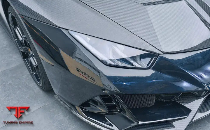 LAMBORGHINI HURACAN LP610 & LP580 & EVO & TECNICA EVO-4WD STYLE PARTIAL CARBON FRONT BUMPER BSD