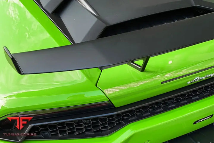 LAMBORGHINI HURACAN LP610 & LP580 & EVO & TECNICA AO STYLE CARBON FIBER TRUNK SPOILER WING BSD