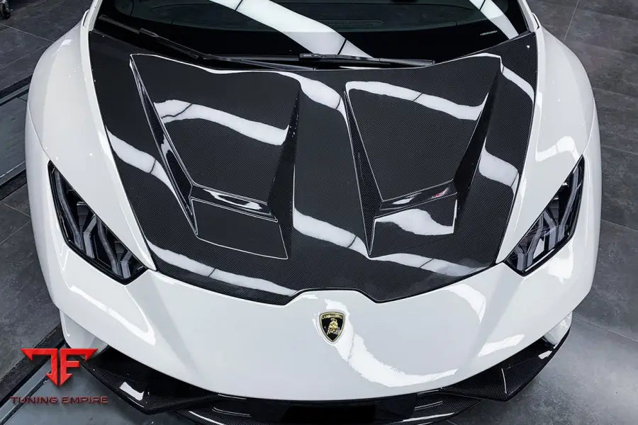 LAMBORGHINI HURACAN LP610 & LP580 & EVO & TECNICA BKSS STYLE CARBON FIBER HOOD BSD