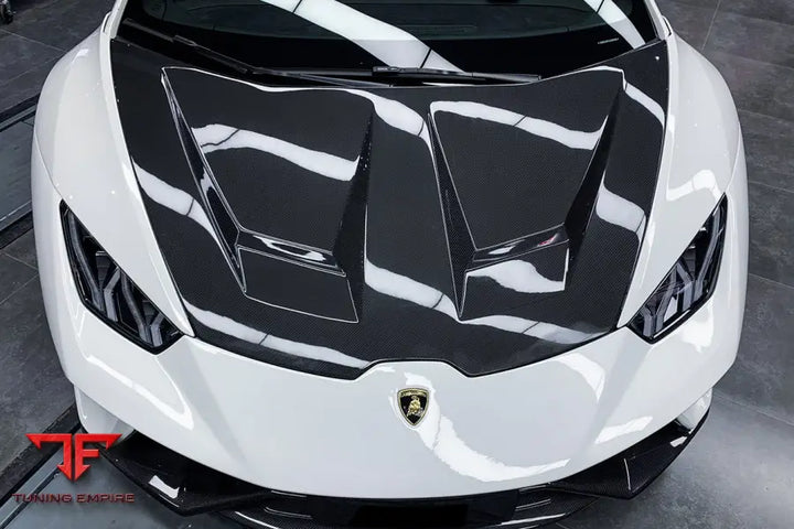 LAMBORGHINI HURACAN LP610 & LP580 & EVO & TECNICA BKSS STYLE CARBON FIBER HOOD BSD