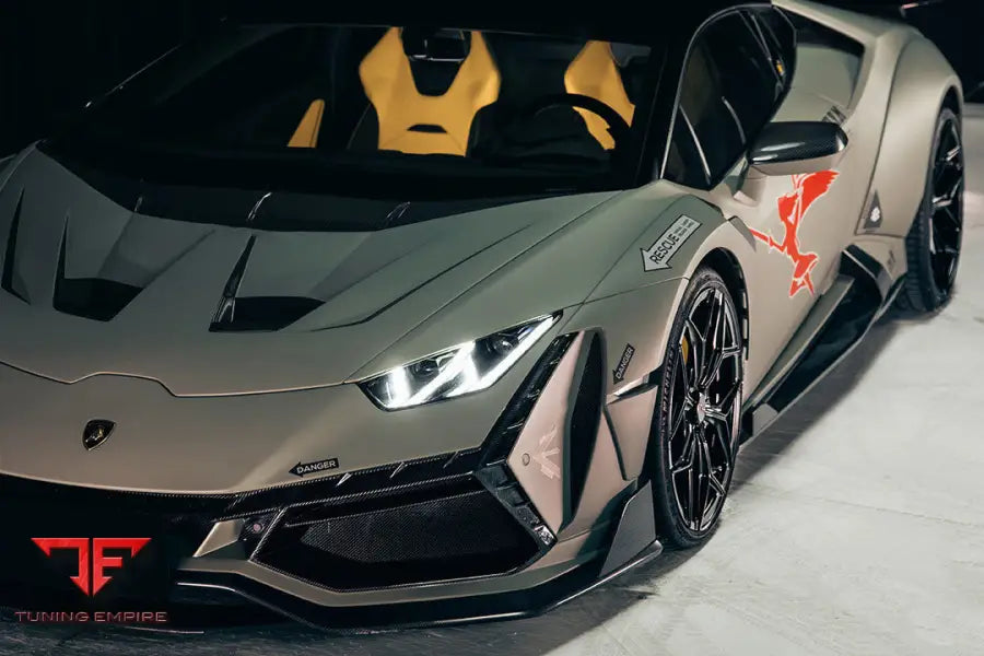 LAMBORGHINI HURACAN LP610 & LP580 & EVO & TECNICA BKSSII STYLE HOOD BSD