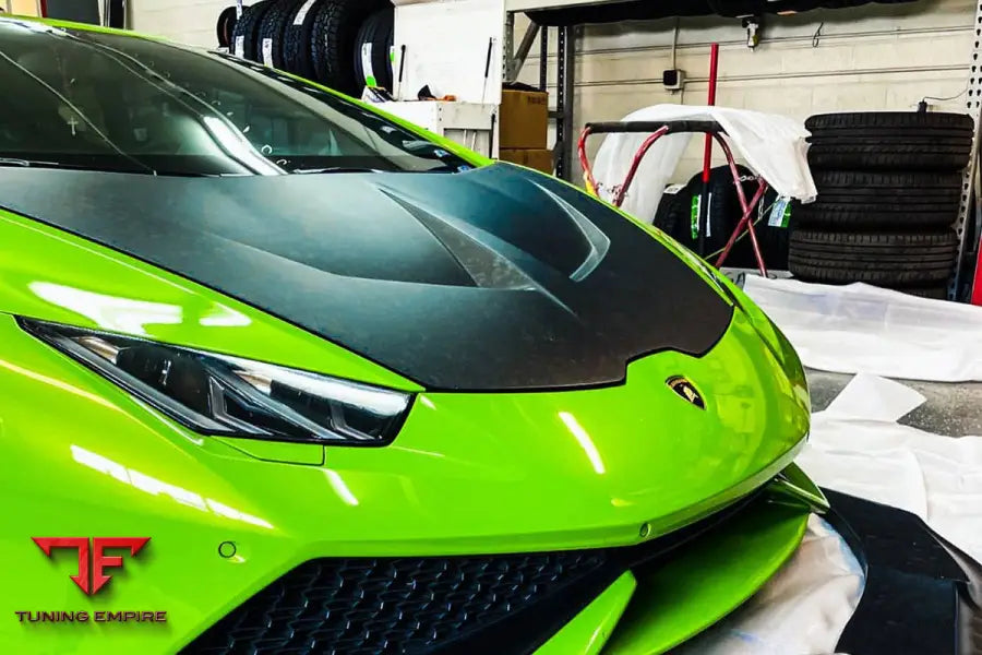 LAMBORGHINI HURACAN LP610 & LP580 & EVO & TECNICA CADO STYLE CARBON FIBER HOOD BSD