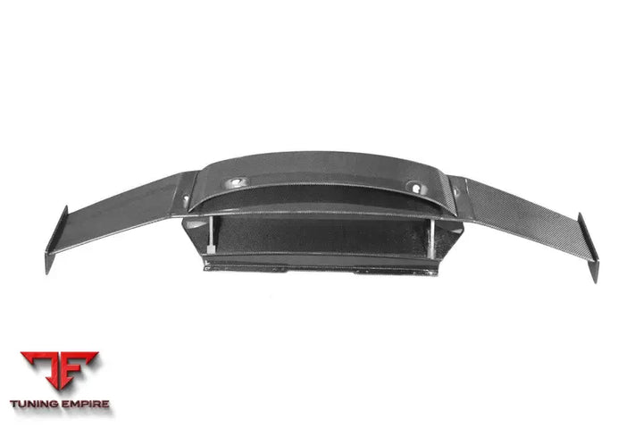 LAMBORGHINI HURACAN LP610 & LP580 & EVO & TECNICA MD STYLE CARBON FIBER TRUNK SPOILER WITH BASE BSD