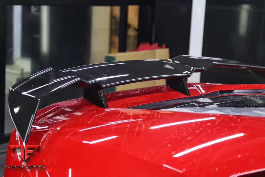 LAMBORGHINI HURACAN LP610 & LP580 & EVO & TECNICA MSY STYLE CARBON FIBER TRUNK SPOILER WING BSD