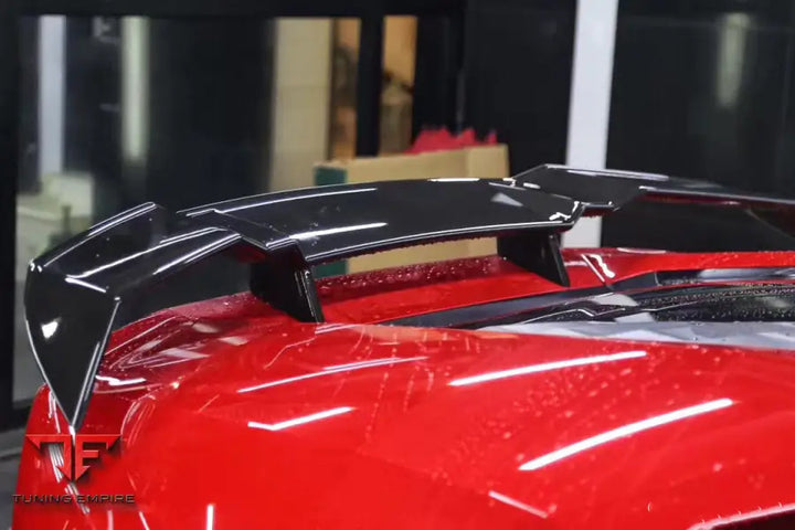 LAMBORGHINI HURACAN LP610 & LP580 & EVO & TECNICA MSY STYLE CARBON FIBER TRUNK SPOILER WING BSD