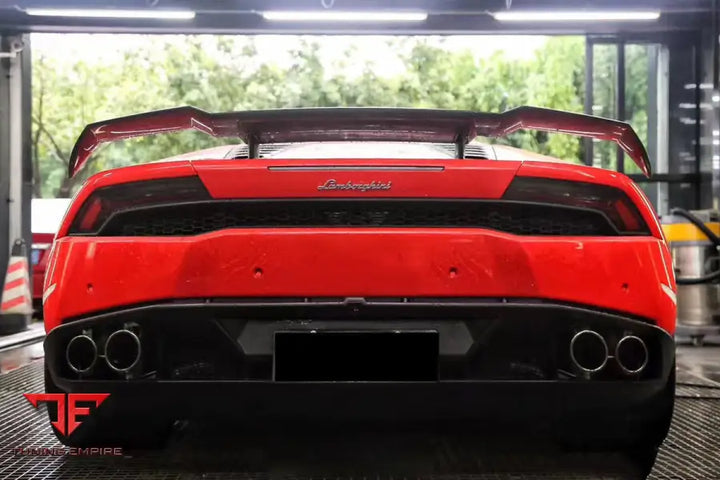 LAMBORGHINI HURACAN LP610 & LP580 & EVO & TECNICA MSY STYLE CARBON FIBER TRUNK SPOILER WING BSD
