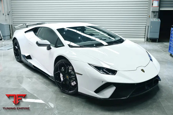 LAMBORGHINI HURACAN LP610 & LP580 & EVO & TECNICA PERFORMANTE STYLE PARTIAL CARBON FRONT BUMPER BSD
