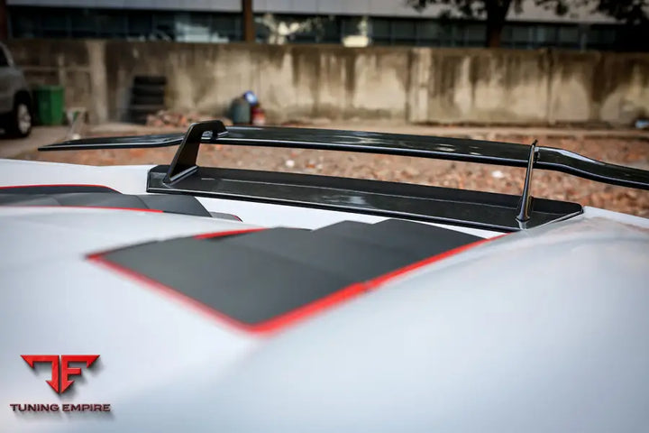 LAMBORGHINI HURACAN LP610 & LP580 & EVO & TECNICA VRS-II STYLE CARBON FIBER TRUNK SPOILER WITH BASE BSD