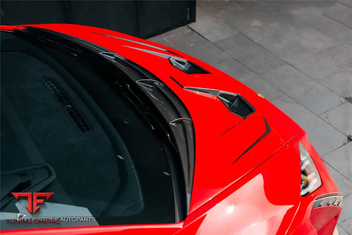 LAMBORGHINI HURACAN LP610 & LP580 & EVO & TECNICA VRS STYLE CARBON FIBER HOOD BSD