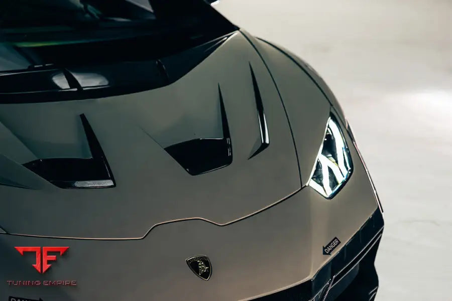 LAMBORGHINI HURACAN LP610 & LP580 & EVO & TECNICA VRS STYLE CARBON FIBER HOOD BSD