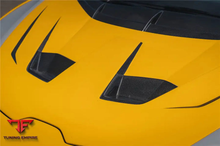 LAMBORGHINI HURACAN LP610 & LP580 & EVO & TECNICA VRS STYLE CARBON FIBER HOOD BSD