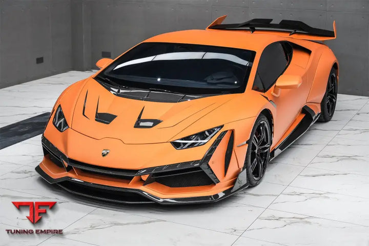 LAMBORGHINI HURACAN LP610 & LP580 & EVO & TECNICA VRS STYLE CARBON FIBER HOOD BSD