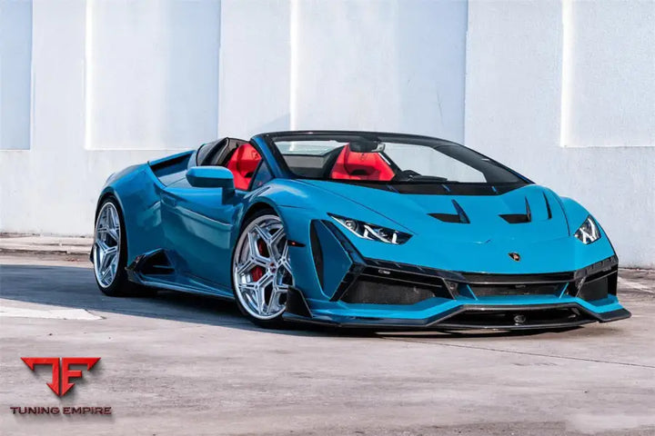 LAMBORGHINI HURACAN LP610 & LP580 & EVO & TECNICA VRS STYLE CARBON FIBER HOOD BSD