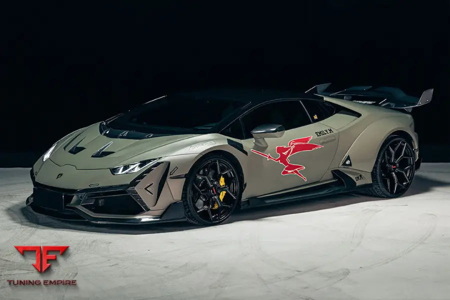 LAMBORGHINI HURACAN LP610 & LP580 & EVO & TECNICA VRS STYLE CARBON FIBER HOOD BSD