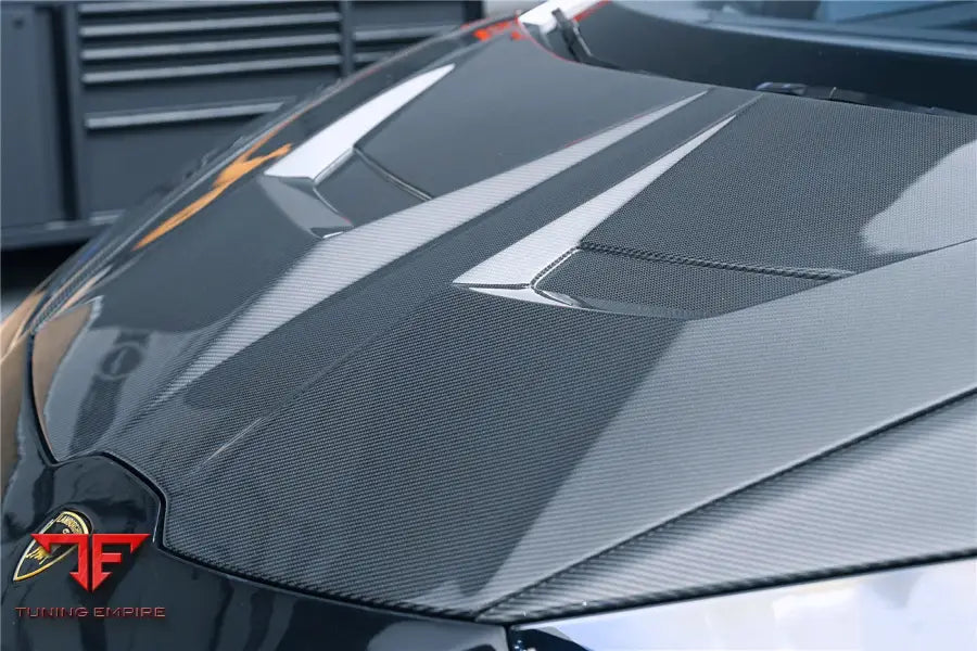 LAMBORGHINI HURACAN LP610 & LP580 & EVO & TECNICA VRS STYLE CARBON FIBER HOOD BSD