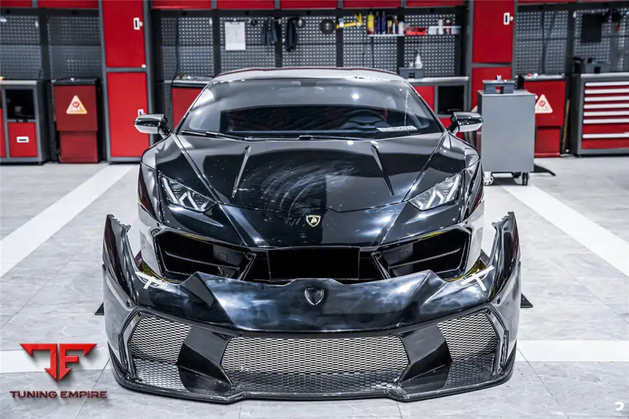 LAMBORGHINI HURACAN LP610 & LP580 & EVO & TECNICA VRS STYLE FRONT BUMPER BSD