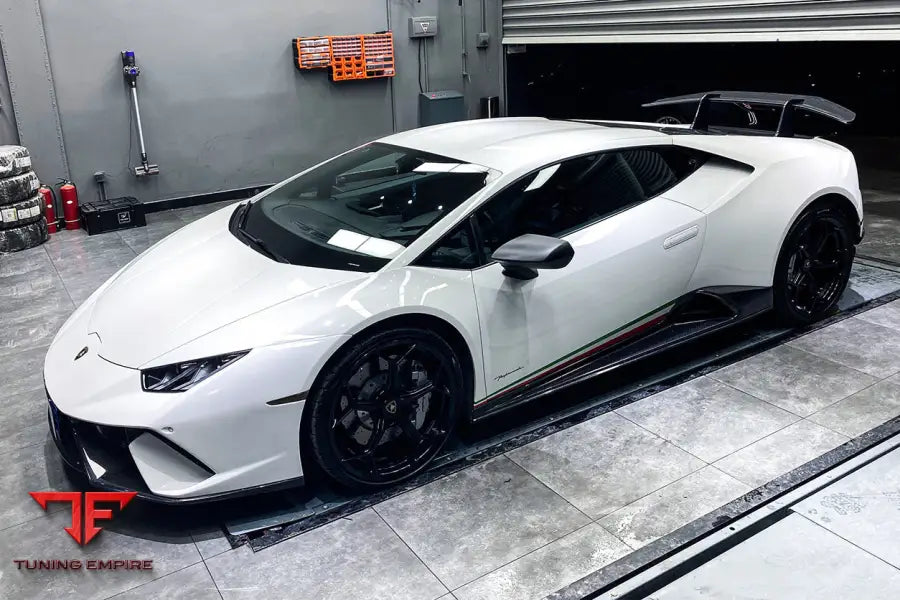 LAMBORGHINI HURACAN LP610 & LP580 PERFORMANTE STYLE PARTIAL CARBON FIBER AERO - FULL KIT BSD