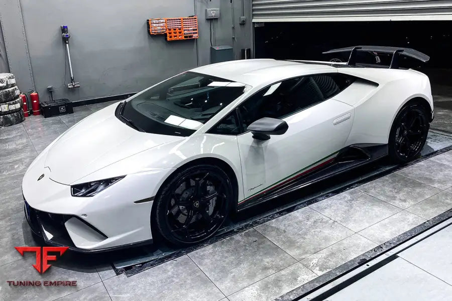 LAMBORGHINI HURACAN LP610 & LP580 PERFORMANTE STYLE PARTIAL CARBON FIBER AERO - FULL KIT BSD