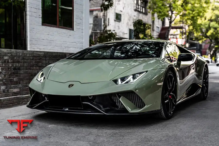 LAMBORGHINI HURACAN LP610 & LP580 PERFORMANTE STYLE PARTIAL CARBON FIBER AERO - FULL KIT BSD