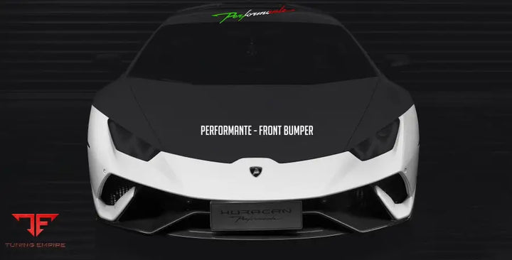 LAMBORGHINI HURACAN LP610 & LP580 PERFORMANTE STYLE PARTIAL CARBON FIBER AERO - FULL KIT BSD